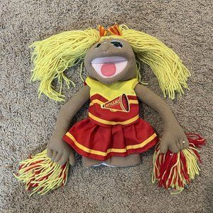Melissa & Doug Megan Pompomovich Cheerleader Hand Puppet 17”
